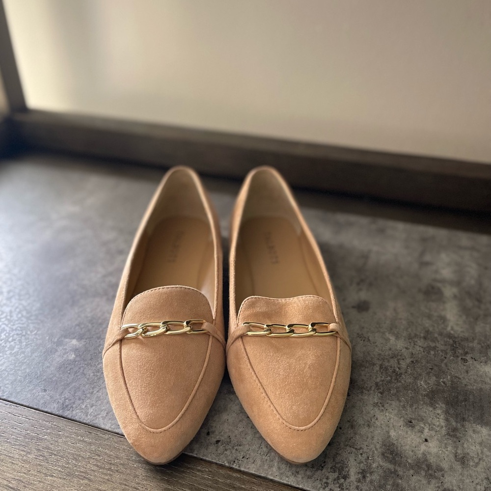 Talbots suede loafers/flats